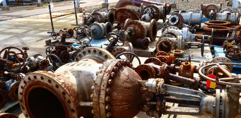 Rusty valves